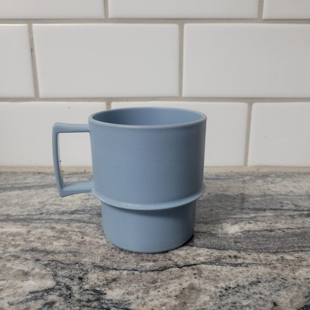 Vintage Tupperware 1312-28 Pastel Stackable Coffee Mug Replacement Nesting